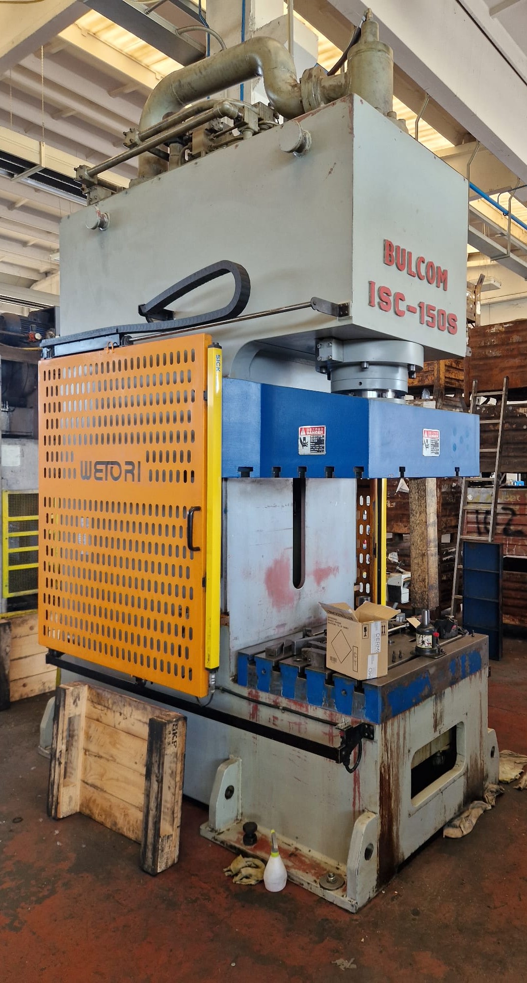 Ce marked hydraulic Bulcon press 150 ton power | SGTOOL